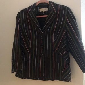 Fun, pinstriped jacket from London boutique